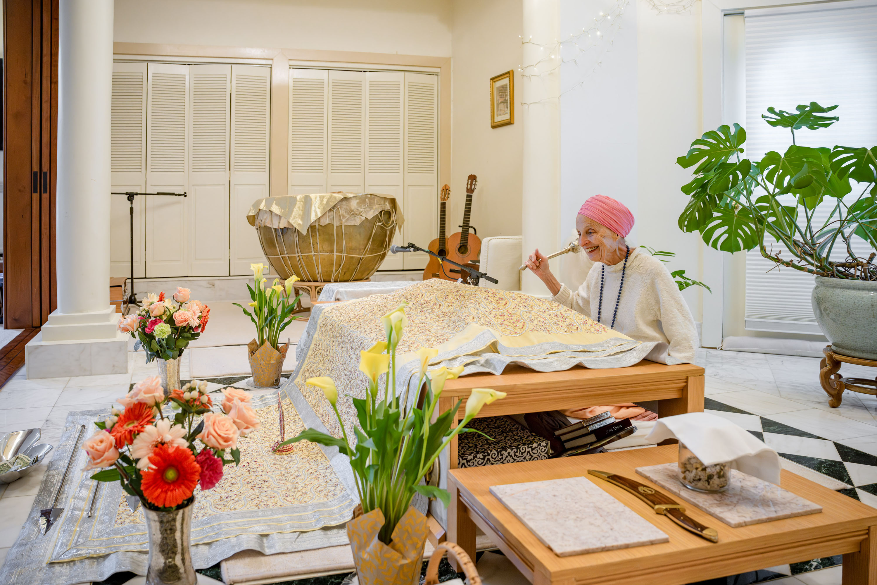 025 - Yoga at the Ashram - Randall Garnick Photography
