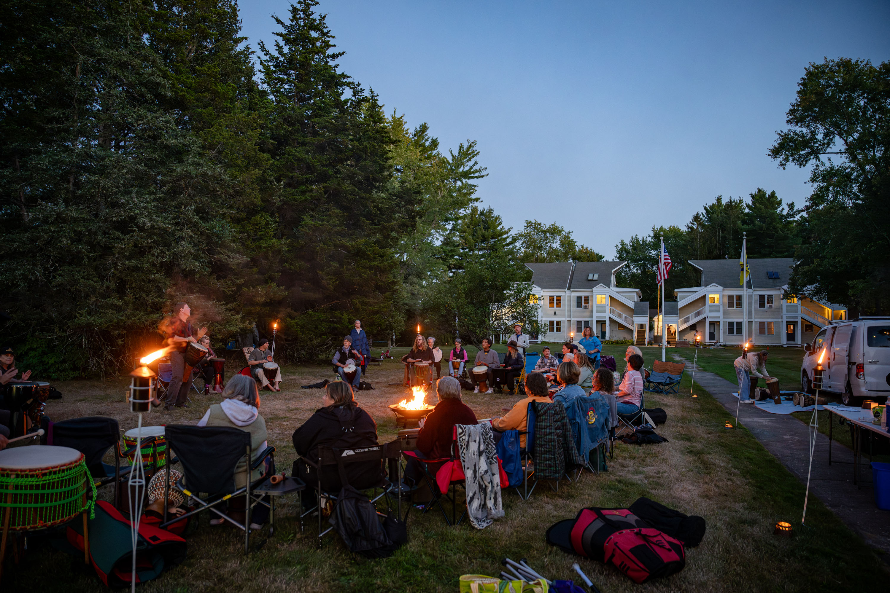 097 - Yoga at the Ashram - Randall Garnick Photography